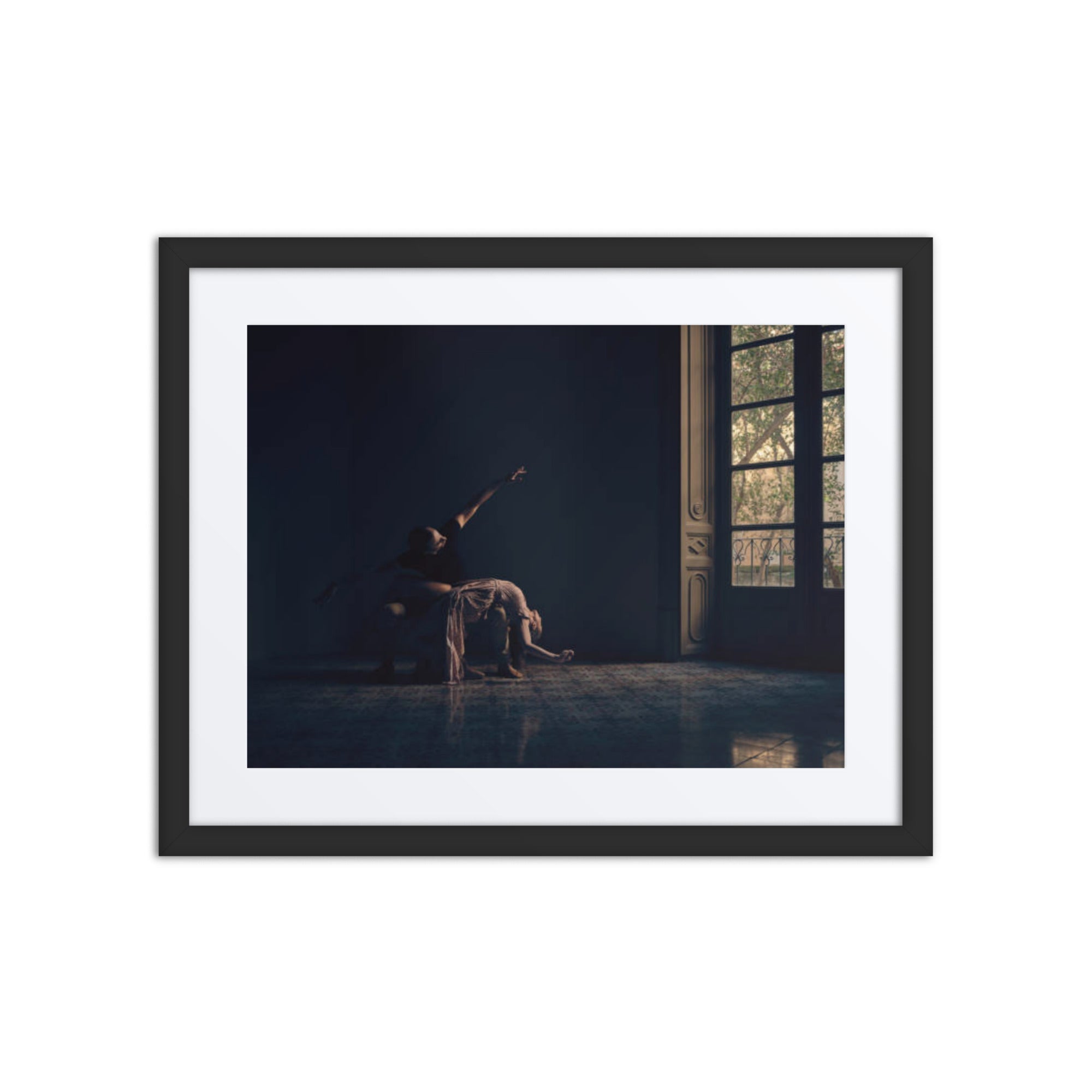 Midday Duet | Dance-Art Framed Poster #93 (21.5" H x 25.5" W)
