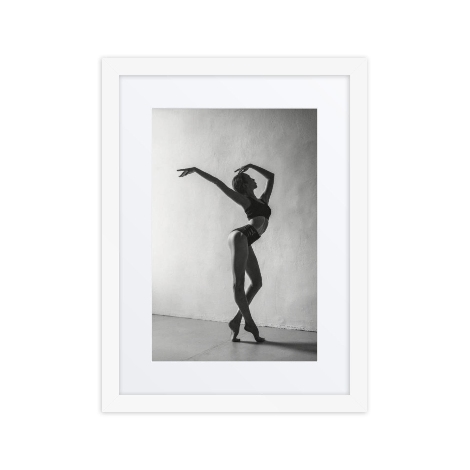 Seductive Still | Dance-Art Framed Poster #17 (21.5" H x 17.5" W)