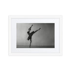 Arabesque Reach | Dance-Art Framed Poster #23 (17.5" H x 21.5" W)