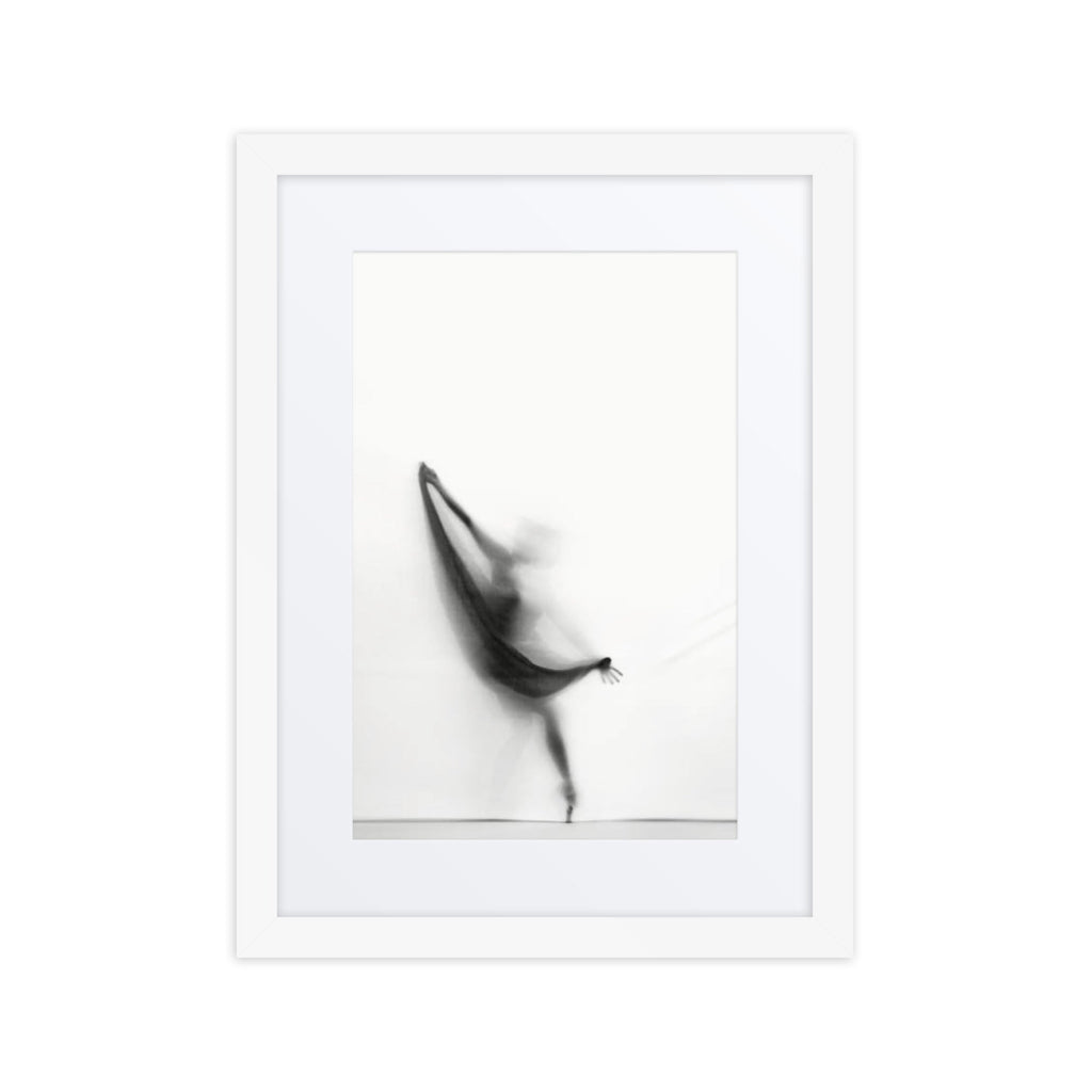 Sail of Grace | Dance-Art Framed Poster #25 (21.5" H x 17.5" W)