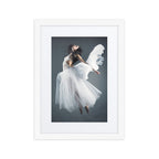 Seraphic Dance | Dance-Art Framed Poster #27 (21.5" H x 17.5" W)