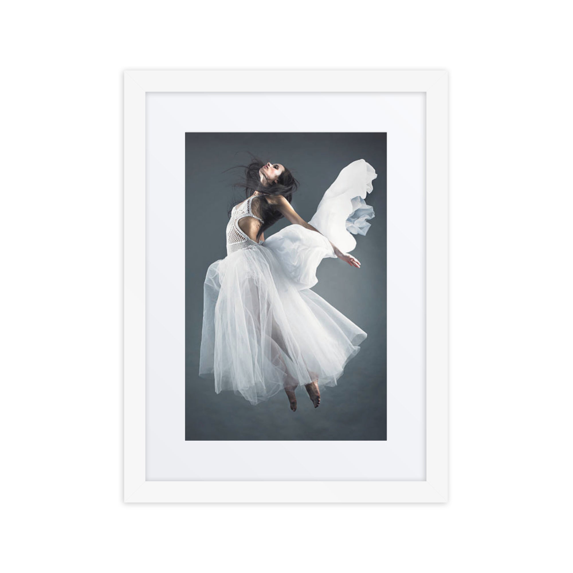 Seraphic Dance | Dance-Art Framed Poster #27 (21.5" H x 17.5" W)