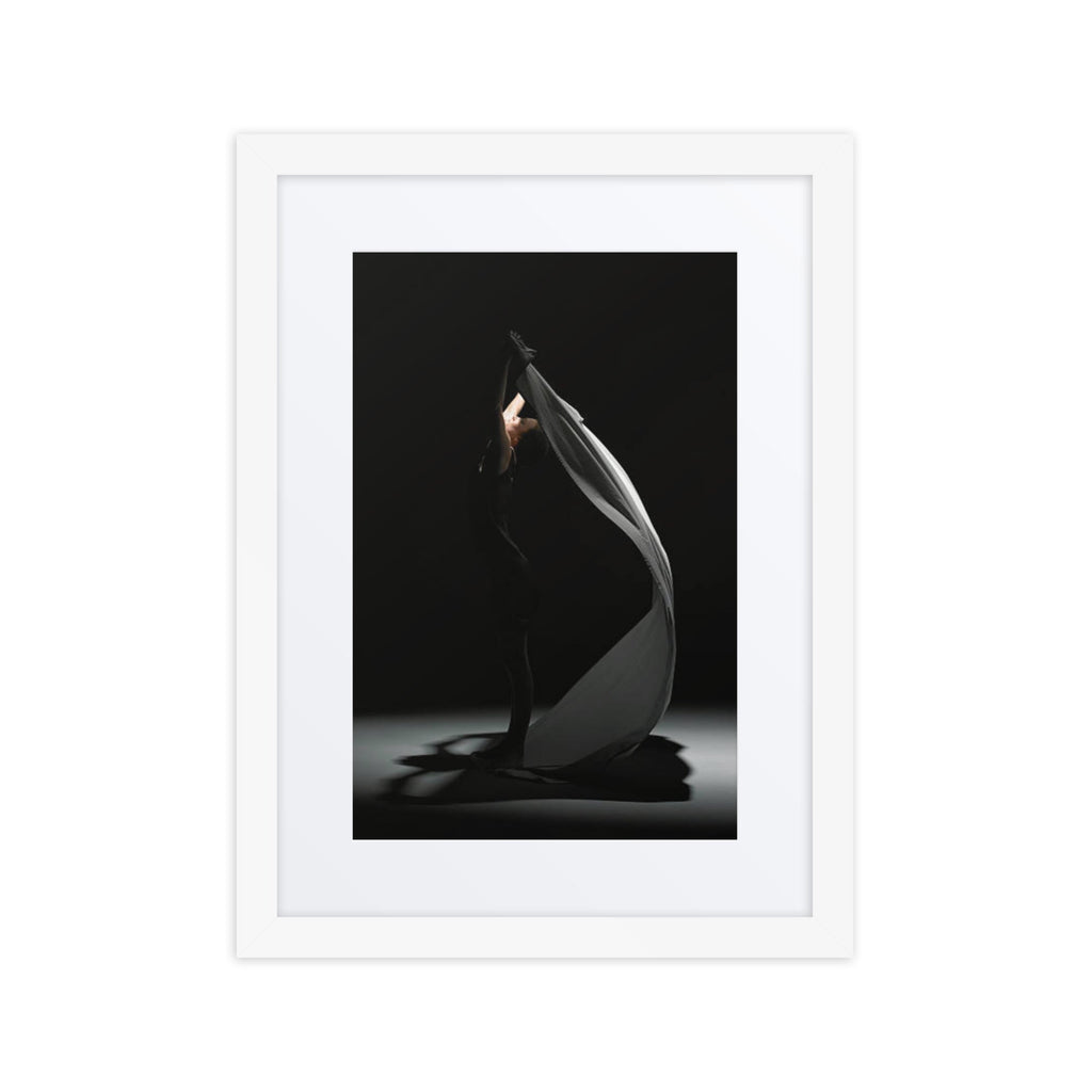 Silhouette Symphony | Dance-Art Framed Poster #28 (21.5" H x 17.5" W)