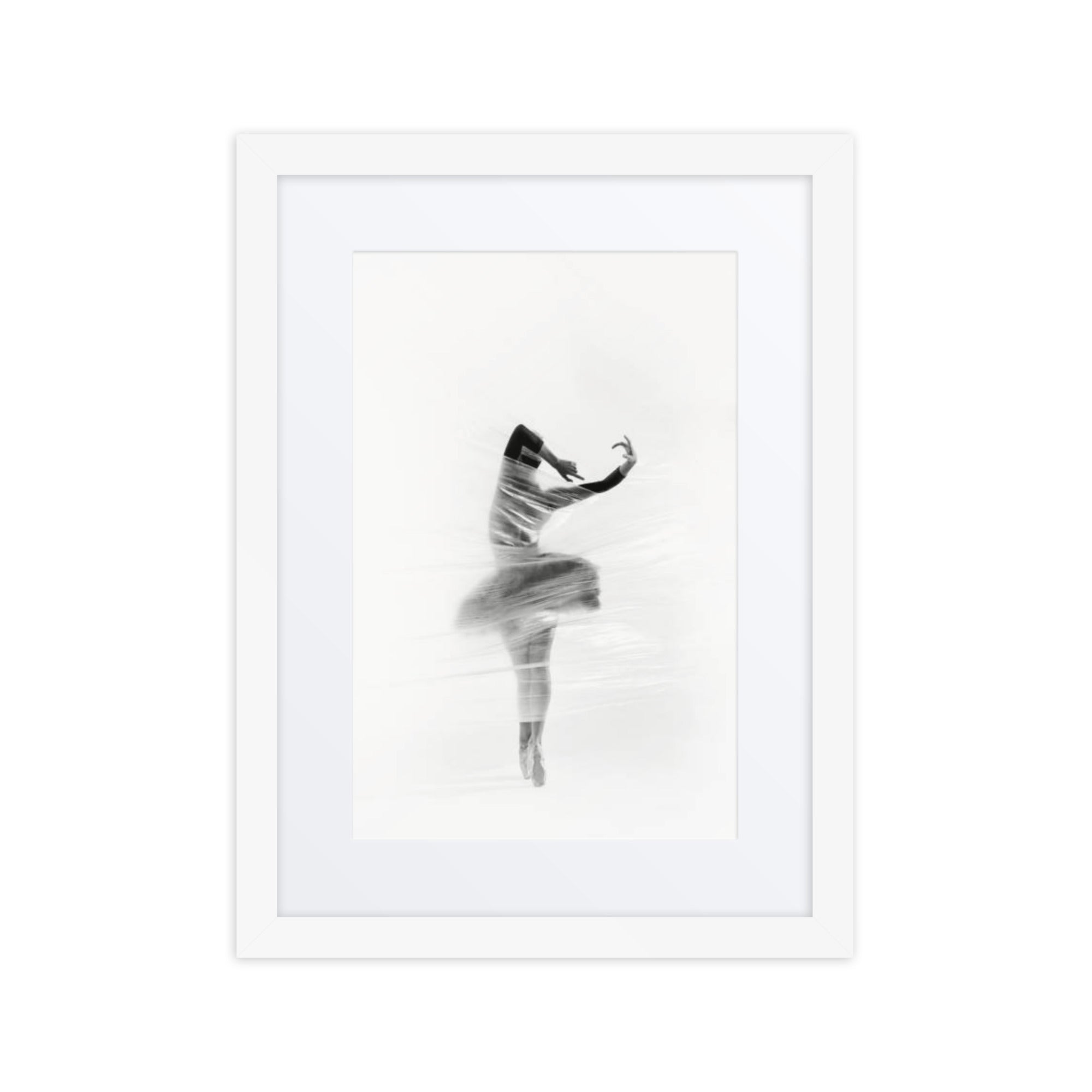 Thin Foil of Dance | Dance-Art Framed Poster #30 (21.5" H x 17.5" W)