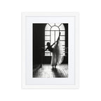 Ballerina Contre-Jour | Dance-Art Framed Poster #35 (21.5" H x 17.5" W)