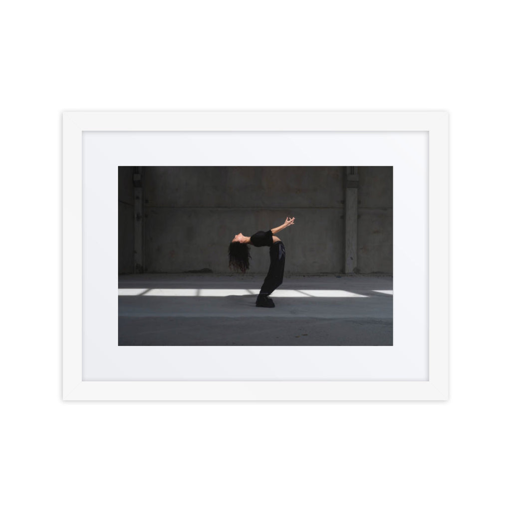 Industrial Cambré | Dance-Art Framed Poster #38 (17.5" H x 21.5" W)