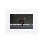 Industrial Cambré | Dance-Art Framed Poster #38 (17.5" H x 21.5" W)