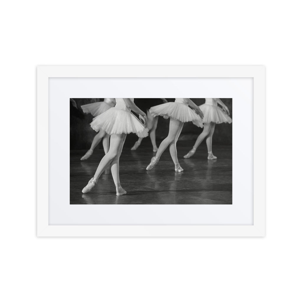 Tutus in Harmony | Dance-Art Framed Poster #41 (17.5" H x 21.5" W)