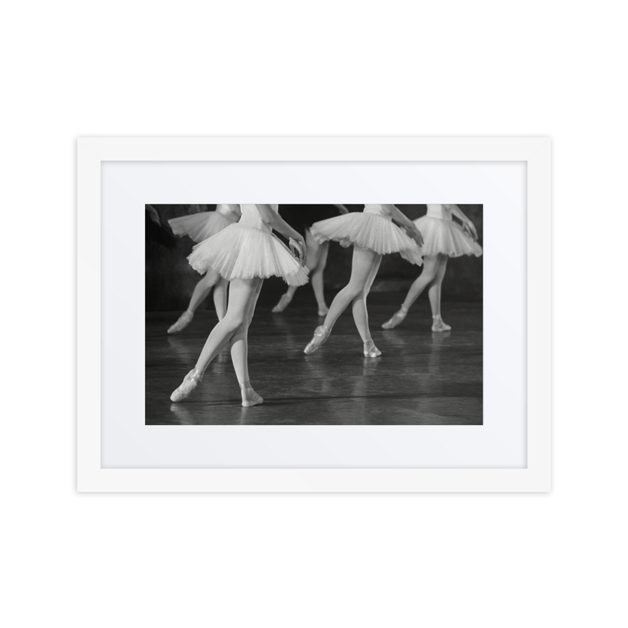 Tutus in Harmony | Dance-Art Framed Poster #41 (17.5" H x 21.5" W)