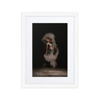 Dust in Motion | Dance-Art Framed Poster #44 (21.5" H x 17.5" W)