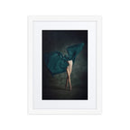Flowing Elegance | Dance-Art Framed Poster #45 (21.5" H x 17.5" W)