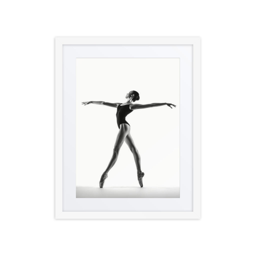 Silverlining Balance | Dance-Art Framed Poster #90 (25.5" H x 21.5" W)