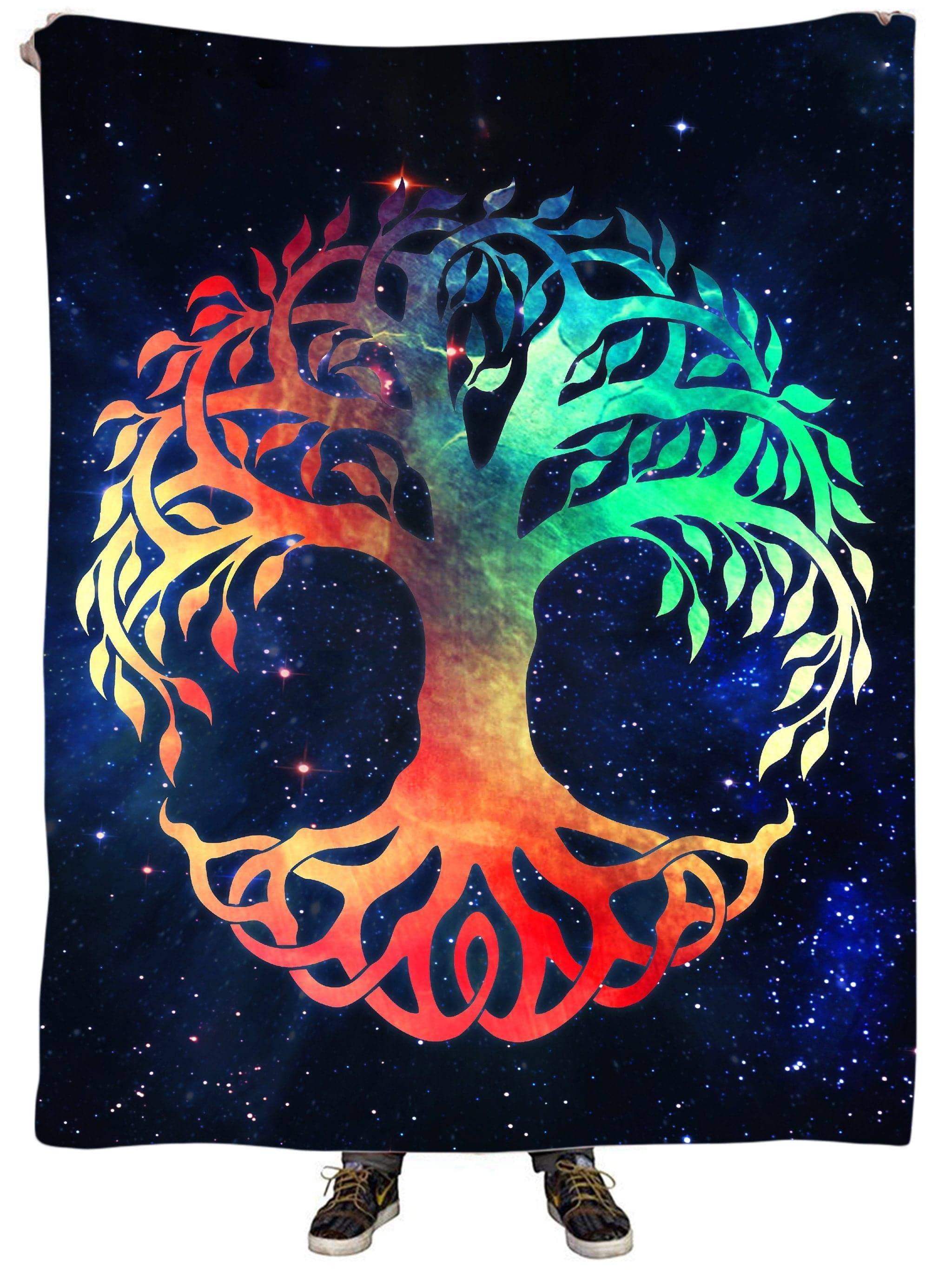 Tree of Life Plush Blanket