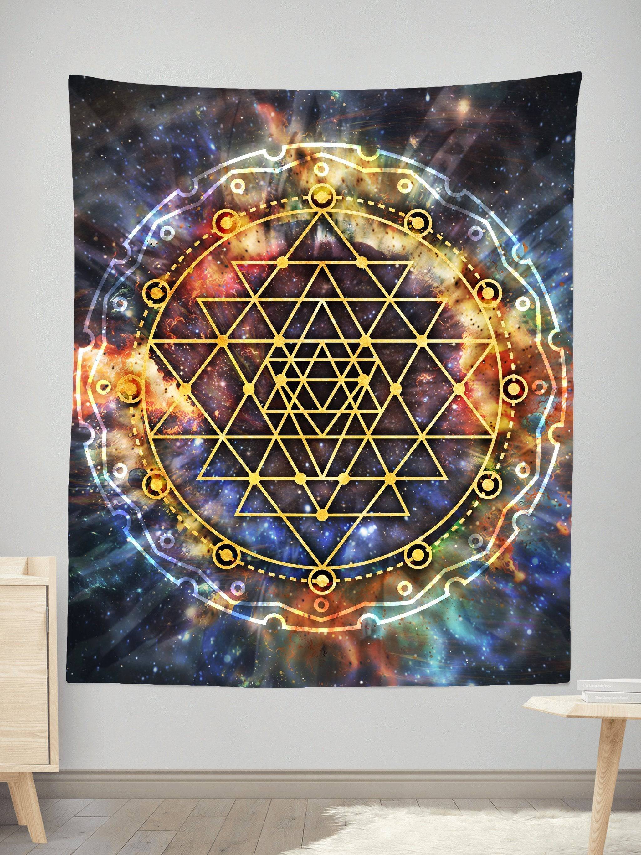 Yantra Mandala Tapestry