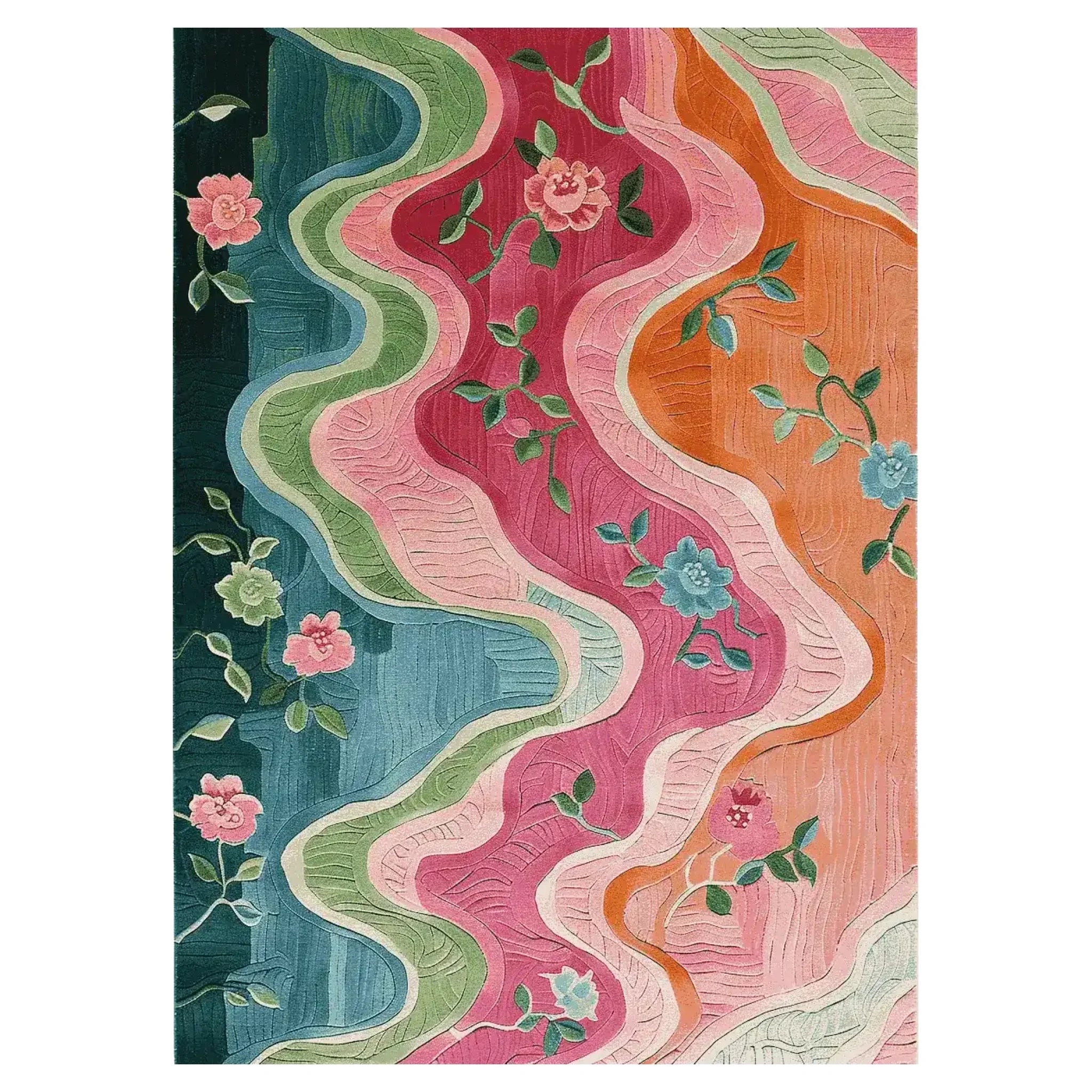 Meadow in Motion Hand Tufted Rug
