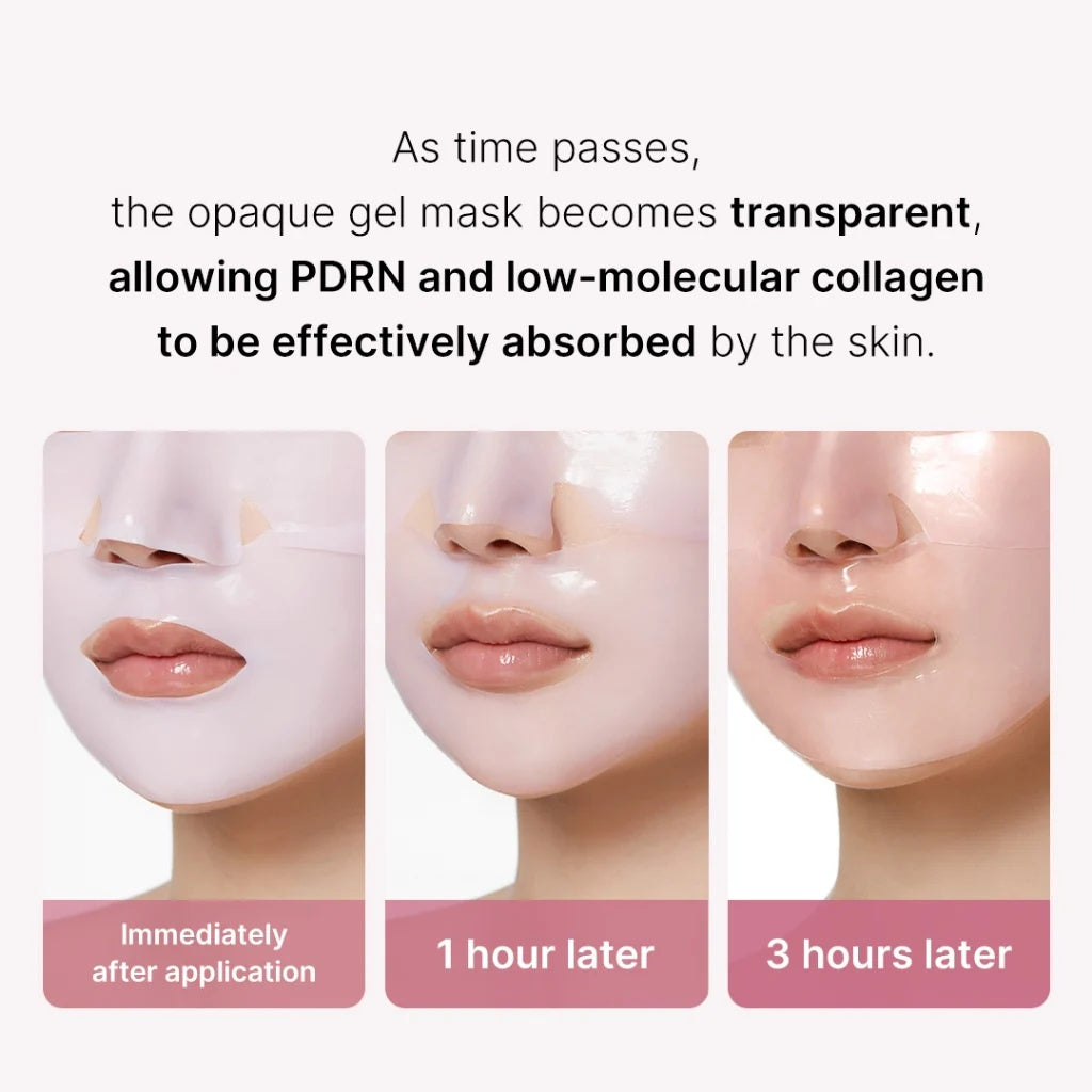 Medicube - Mascarilla en Gel de Colágeno Rosa con PDRN – Hidratación, Regeneración y Luminosidad
