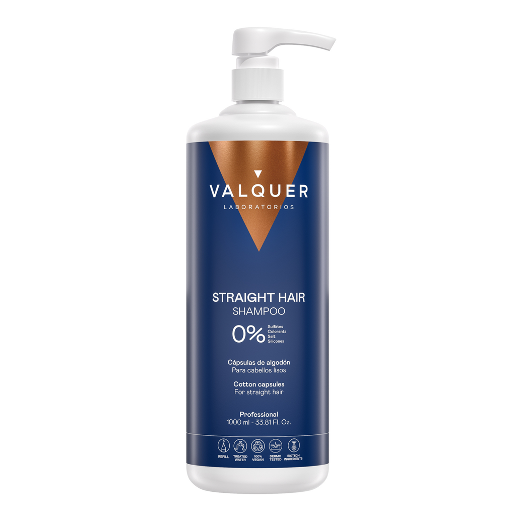 Champú para Pelo Liso – 0% Sin Sulfatos