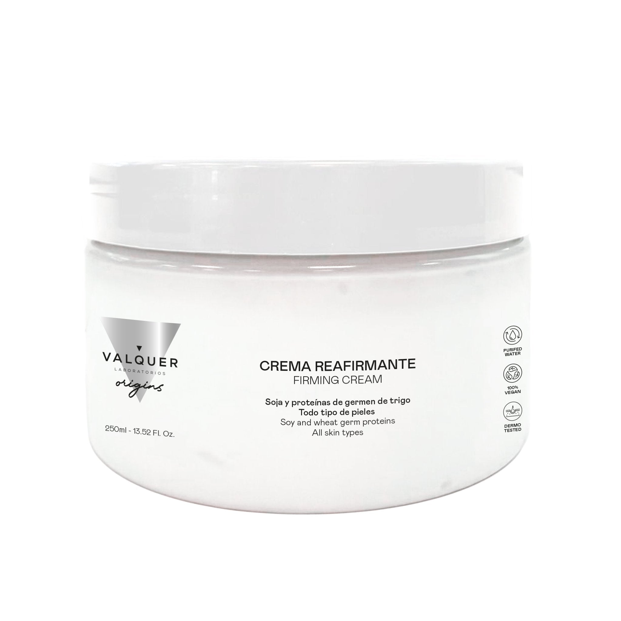 Crema Corporal Reafirmante con Soja y Proteínas de Germen de Trigo