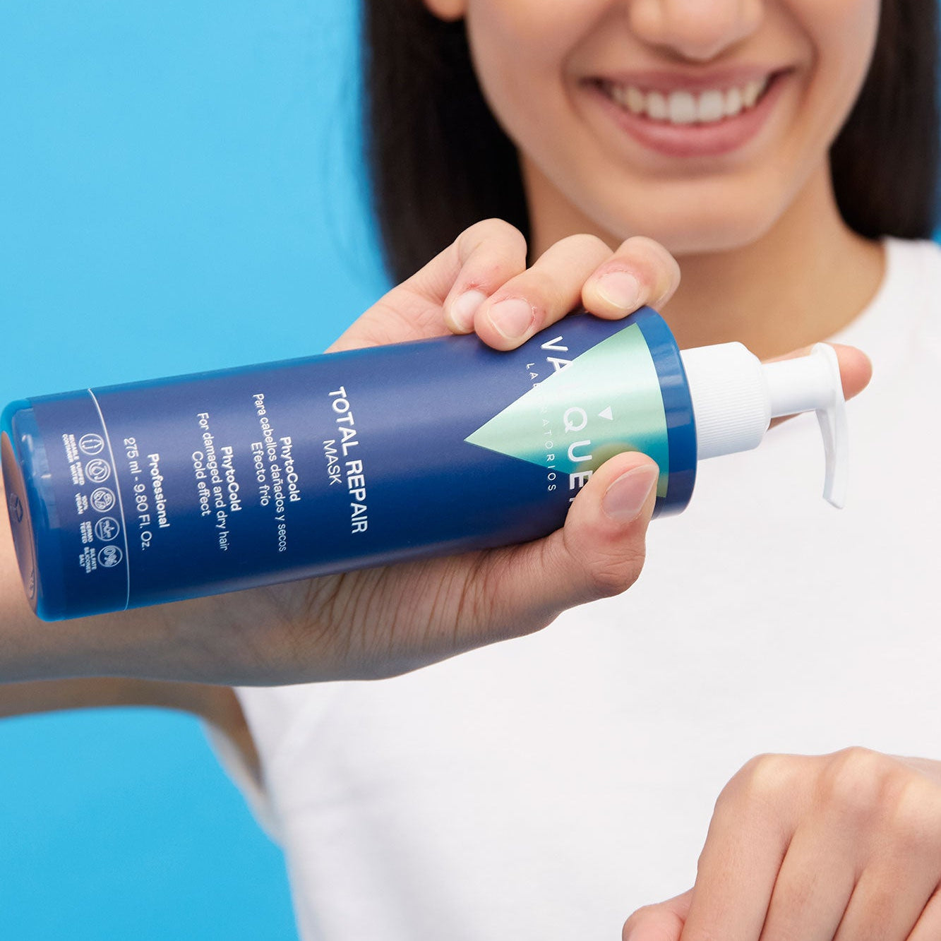 Mascarilla cabello Dañado - Reparadora efecto frío