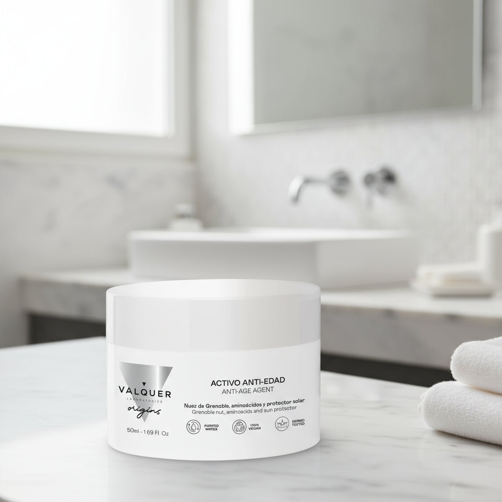 Activo Facial Anti-Edad – Protección, Firmeza y Nutrición con Nuez de Grenoble