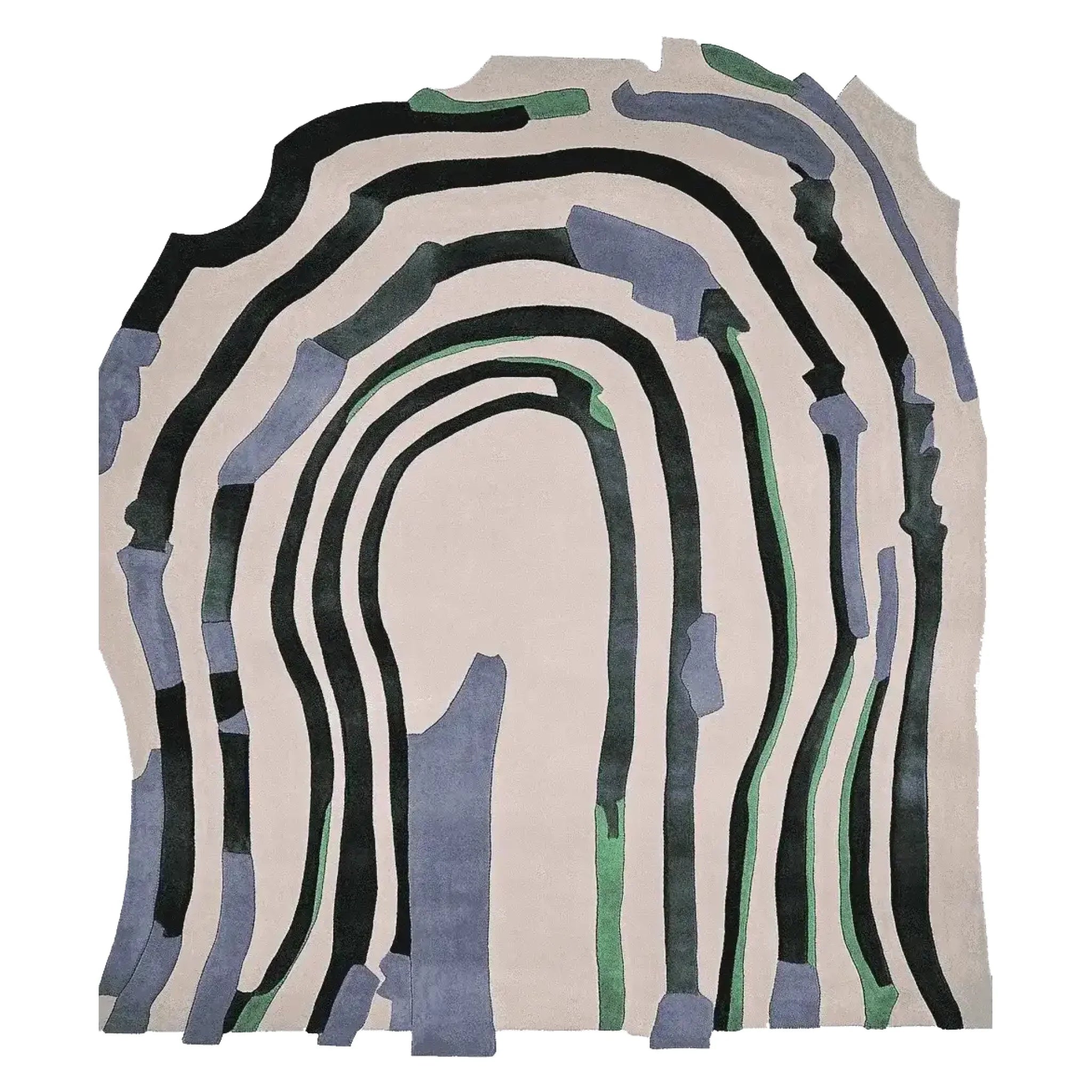 Meltdown in Motion Hand Tufted Rug