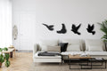 Metal Flying Birds Metal Wall Hanging Decor