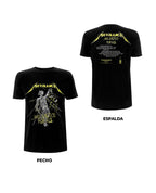Metallica - Camiseta "And Justice For All Tracks" Unisex