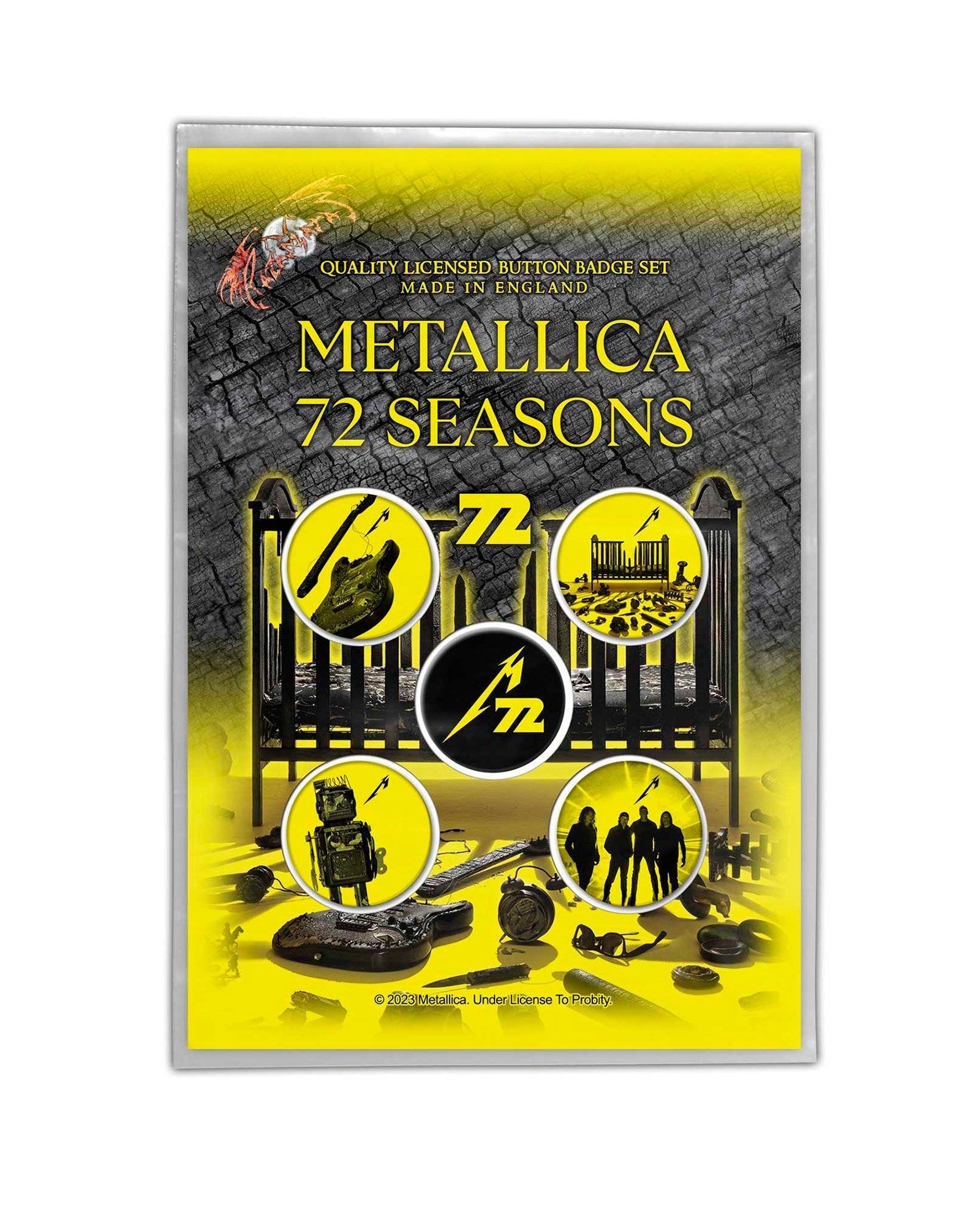 Metallica - Pack de chapas "72 Seasons"