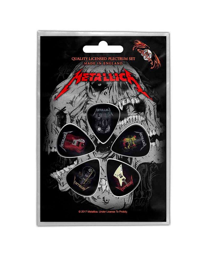 Metallica - Pack de púas "Guitars"