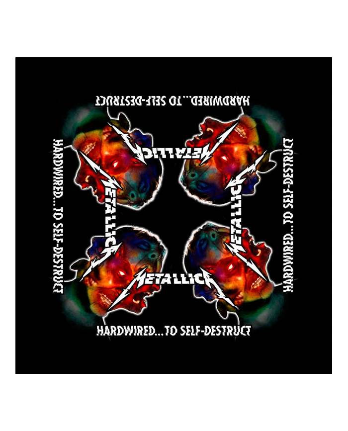 Metallica - Pañuelo "Hardwired to Self Destruct" Unisex
