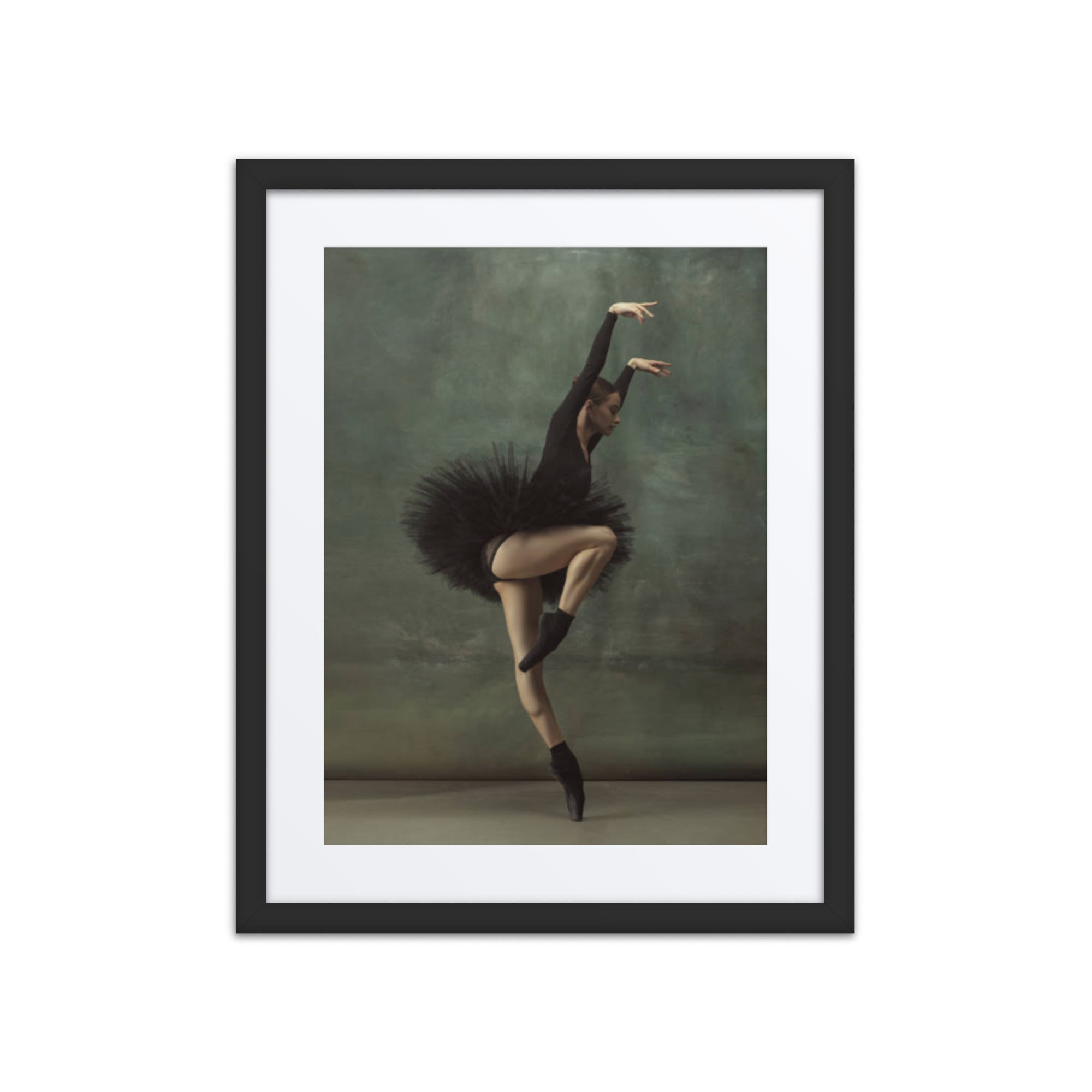 Midnight Ballet | Dance-Art Framed Poster #85 (25.5" H x 21.5" W)
