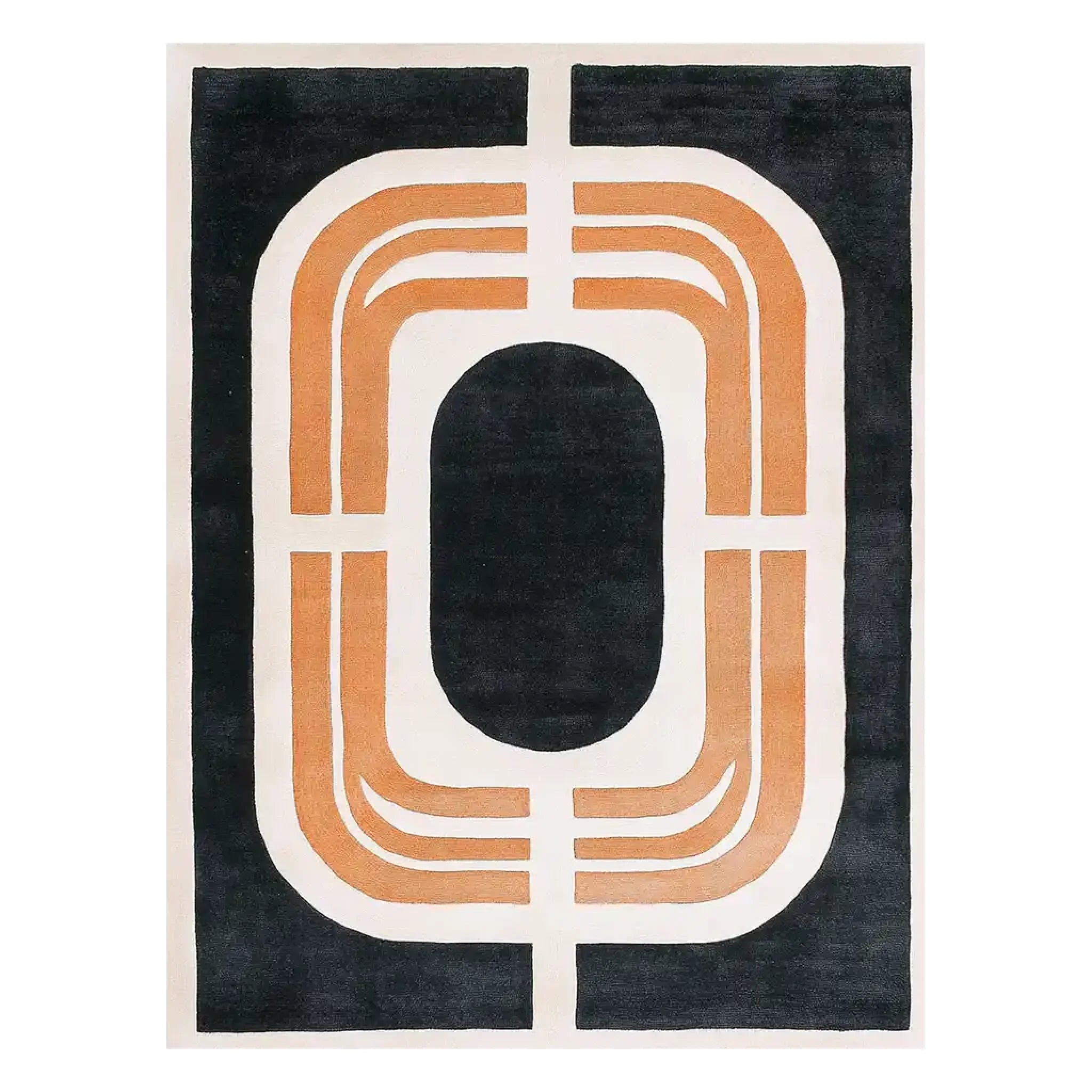 Midnight Symphony Knotted Wool Rug