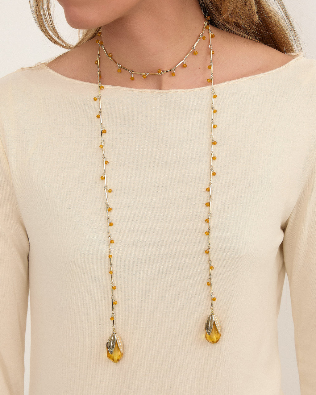 COLLAR PRUNE AMBAR