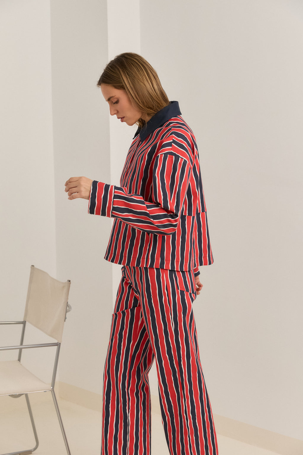 CHAQUETA BOND AZUL MARINO