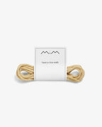 CORDONES DORADO GLITTER