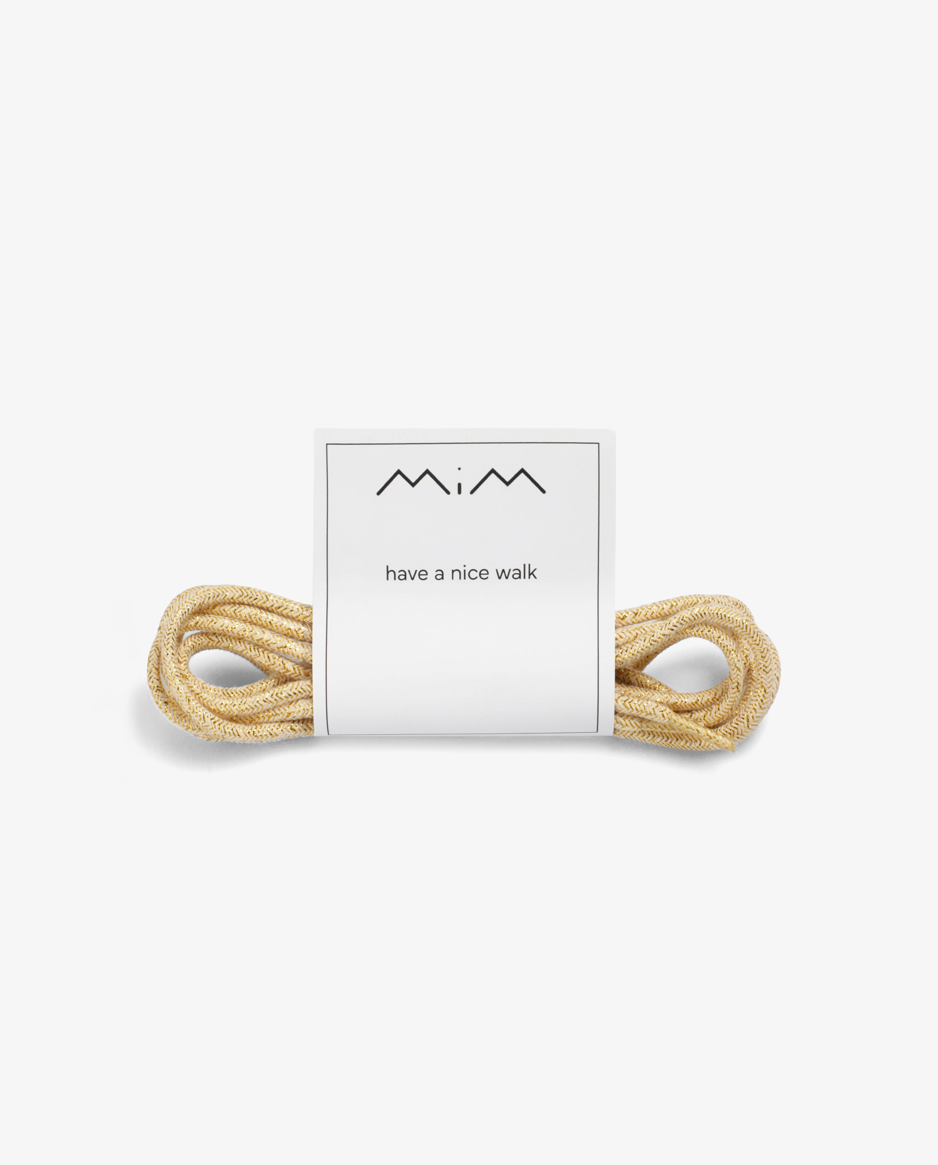 CORDONES DORADO GLITTER