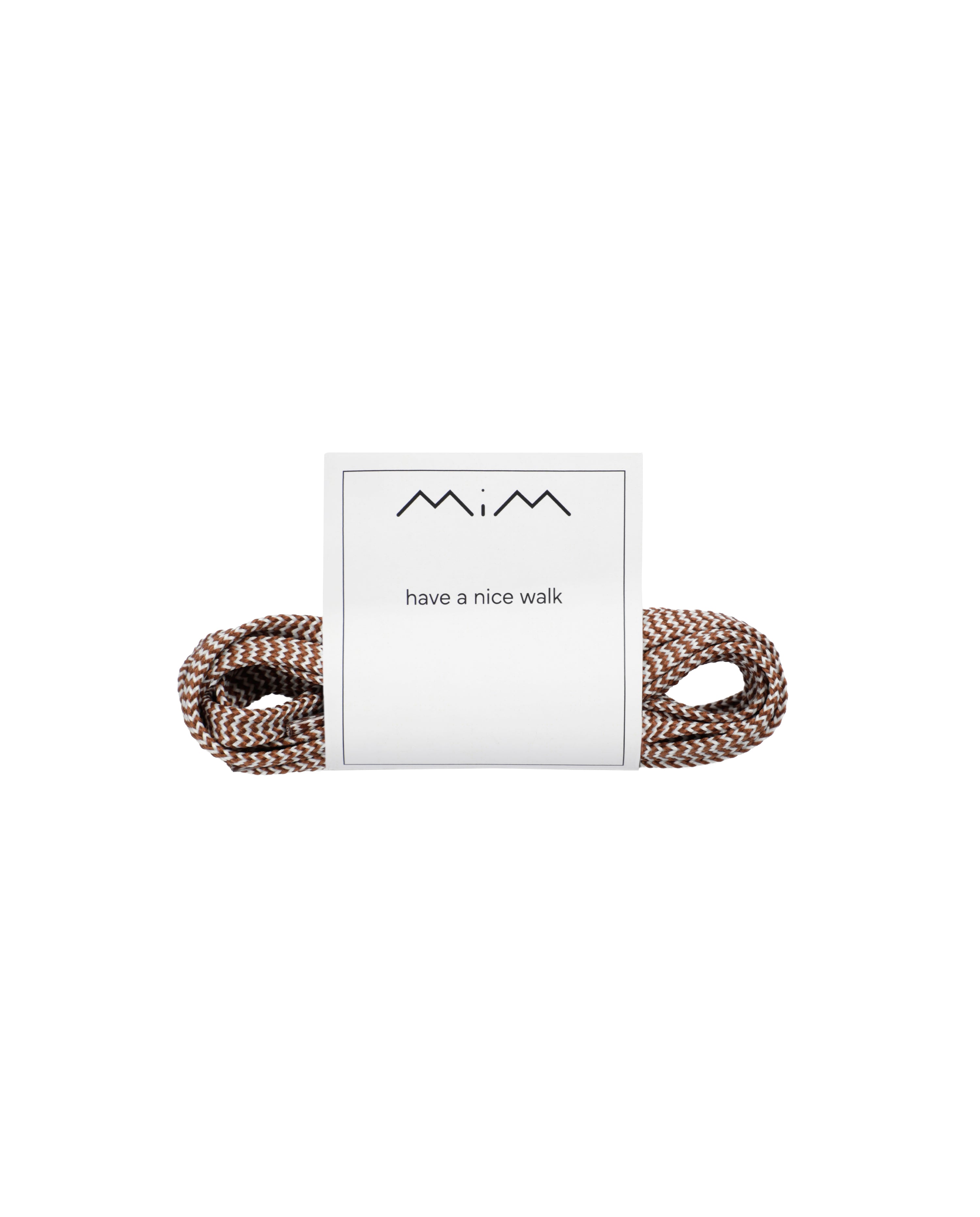 CORDONES RAYAS CHOCOLATE