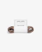 CORDONES RAYAS CHOCOLATE