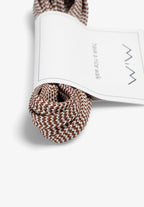 CORDONES RAYAS CHOCOLATE
