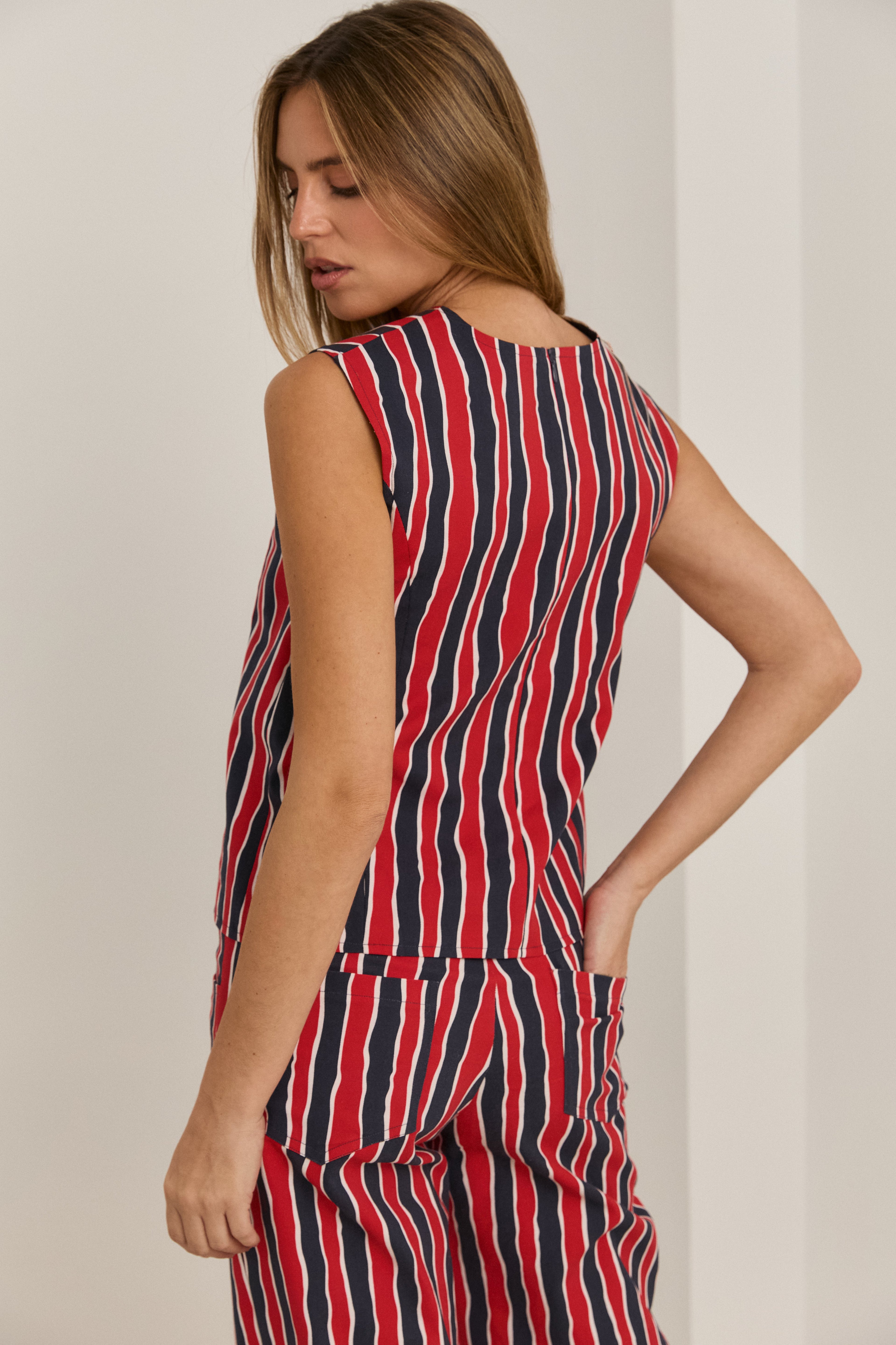 PANTALÓN BOND AZUL MARINO