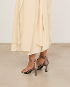 EDNA GRIS SATIN