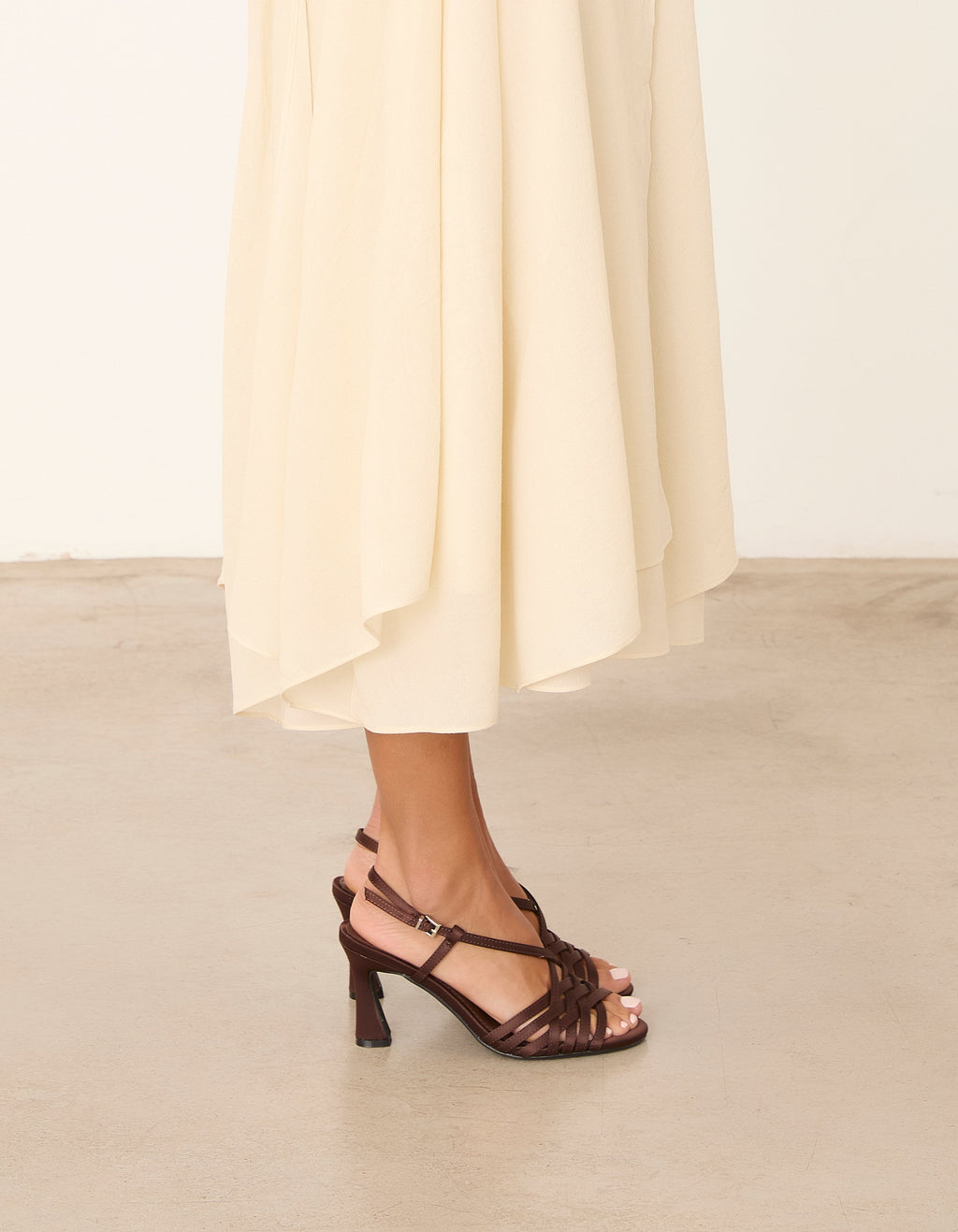 EVE CHOCOLATE SATIN