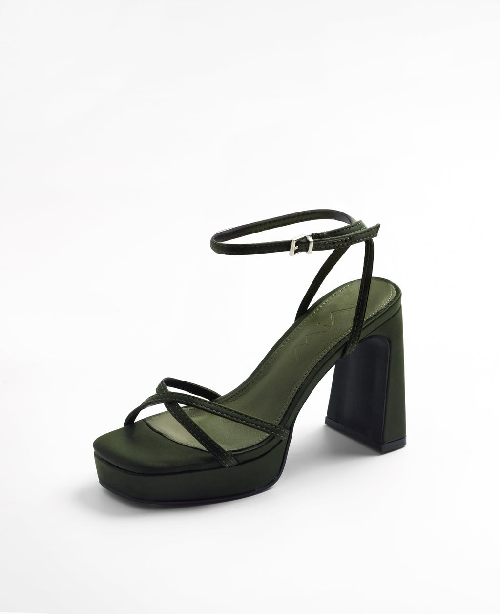 GRETA OLIVA SATIN