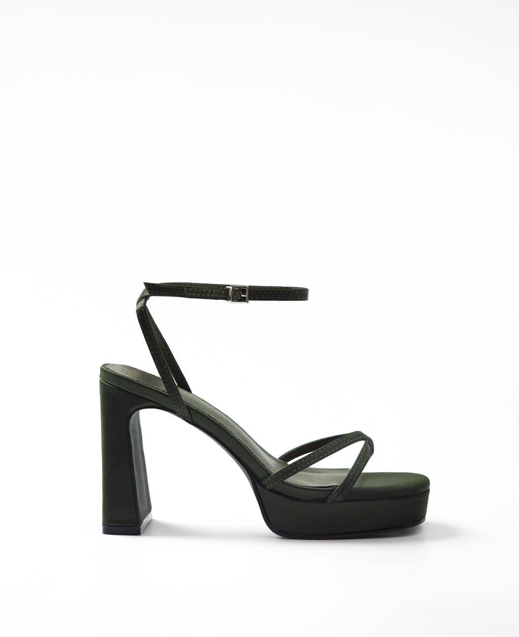 GRETA OLIVA SATIN