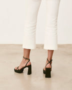 GRETA OLIVA SATIN