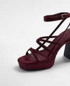 NORI BURDEOS SATIN