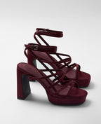 NORI BURDEOS SATIN
