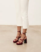 NORI BURDEOS SATIN