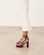 NORI BURDEOS SATIN