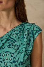 TOP VIVI TURQUESA